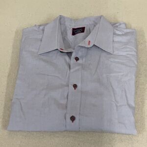 EUC Mens long sleeve button down UNTUCKit shirt